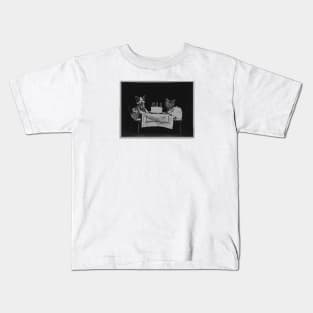 Pixel Chips gray edition Kids T-Shirt